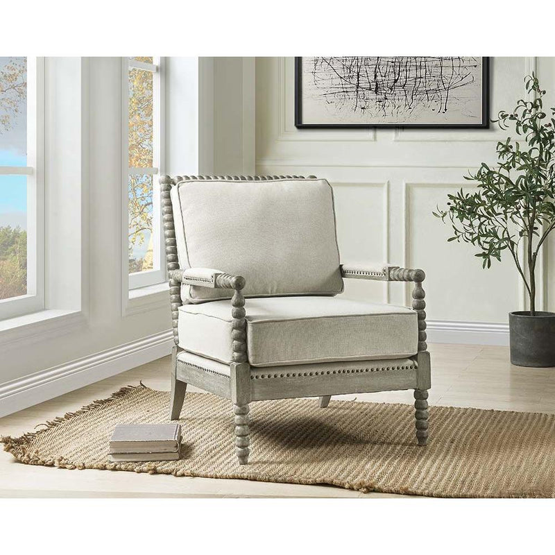 Acme Furniture Saraid Stationary Fabric Accent Chair AC01165 IMAGE 5