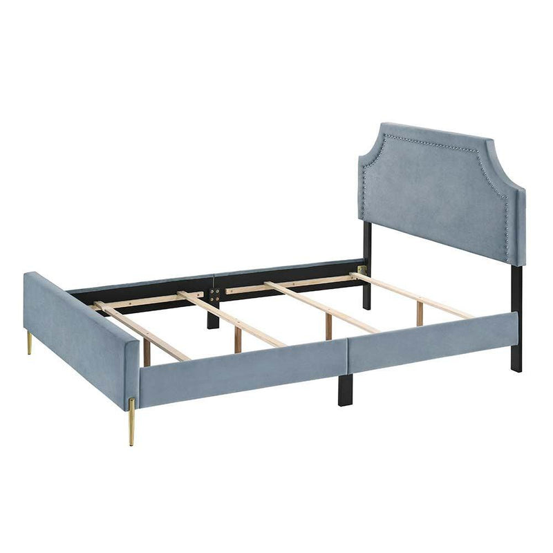 Acme Furniture Milla Queen Upholstered Platform Bed BD01181Q IMAGE 1
