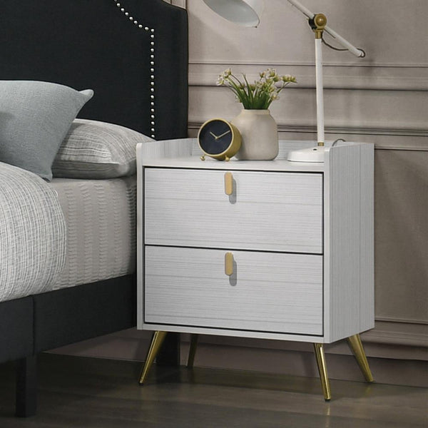 Acme Furniture Zeena 2-Drawer Nightstand BD01177 IMAGE 1