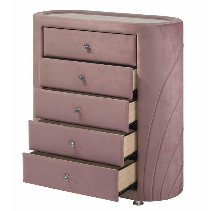 Acme Furniture Salonia 5-Drawer Chest BD01187 IMAGE 2