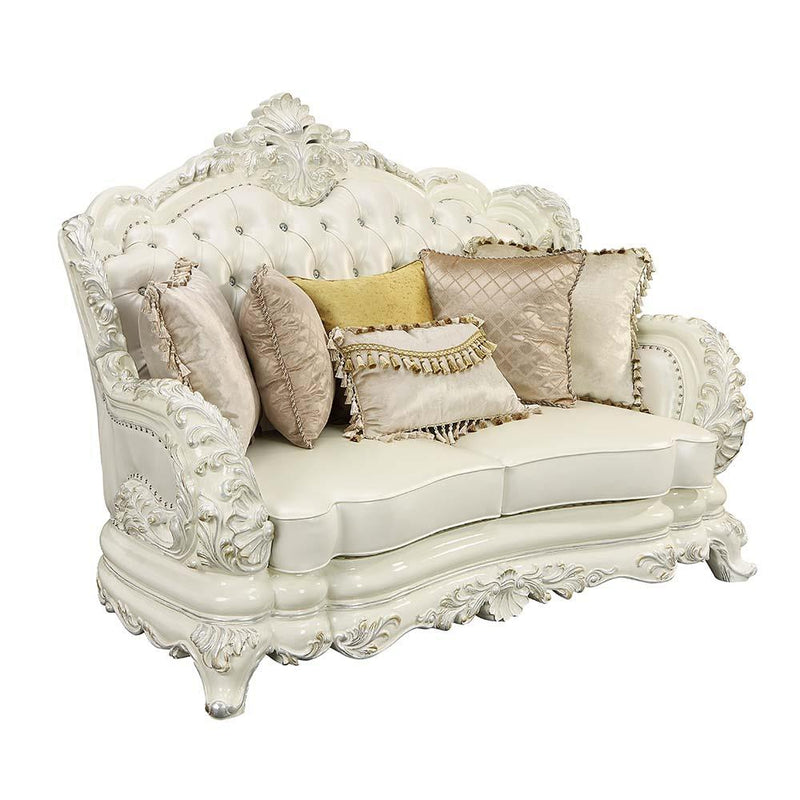 Acme Furniture Adara Stationary Fabric Loveseat LV01225 IMAGE 1