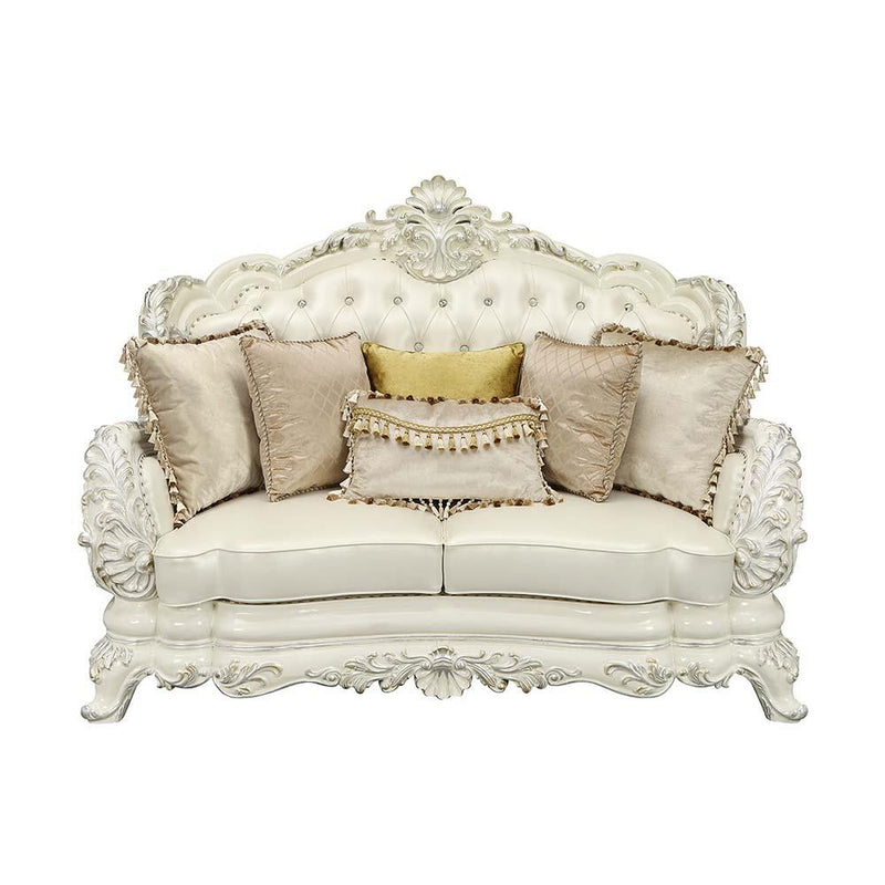 Acme Furniture Adara Stationary Fabric Loveseat LV01225 IMAGE 2