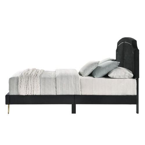 Acme Furniture Zeena King Upholstered Panel Bed BD01271EK IMAGE 3