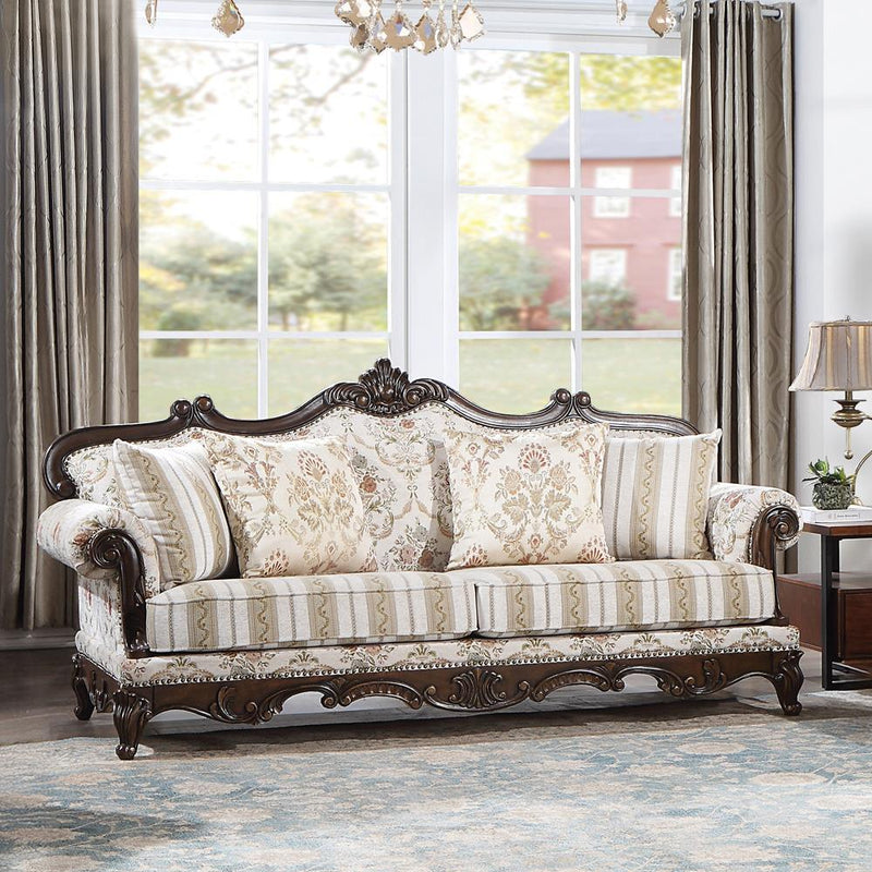 Acme Furniture Nayla Stationary Fabric Sofa LV01273 IMAGE 1