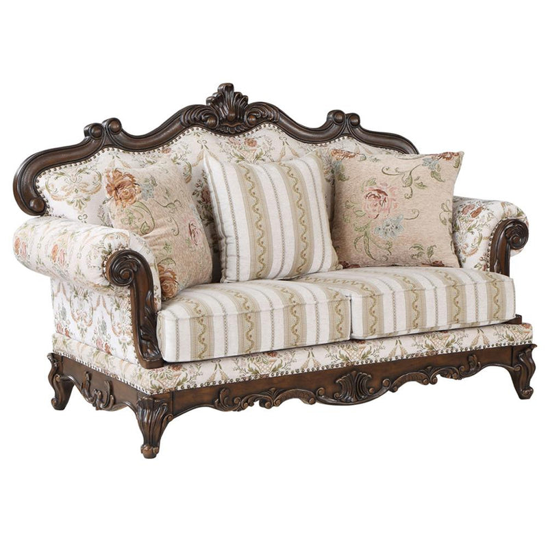 Acme Furniture Nayla Stationary Fabric Loveseat LV01274 IMAGE 2