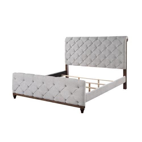 Acme Furniture Andria California King Upholstered Panel Bed BD01289CK IMAGE 1