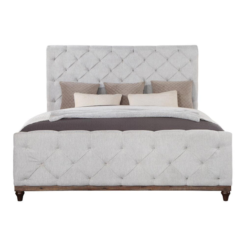 Acme Furniture Andria King Upholstered Panel Bed BD01290EK IMAGE 3