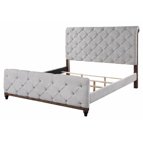 Acme Furniture Andria Queen Upholstered Panel Bed BD01291Q IMAGE 1