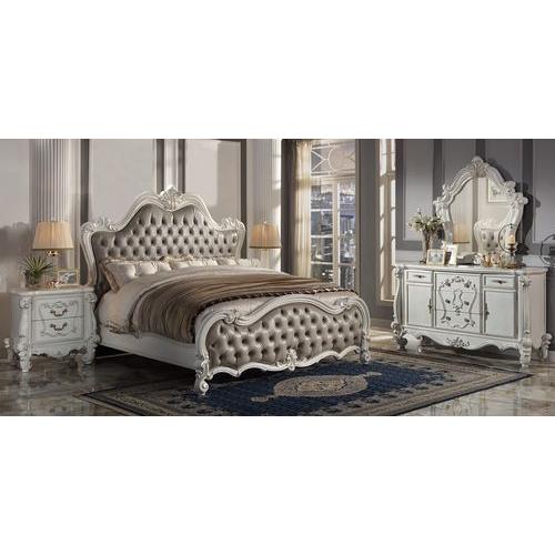 Acme Furniture Versailles II King Upholstered Panel Bed BD01322EK IMAGE 5