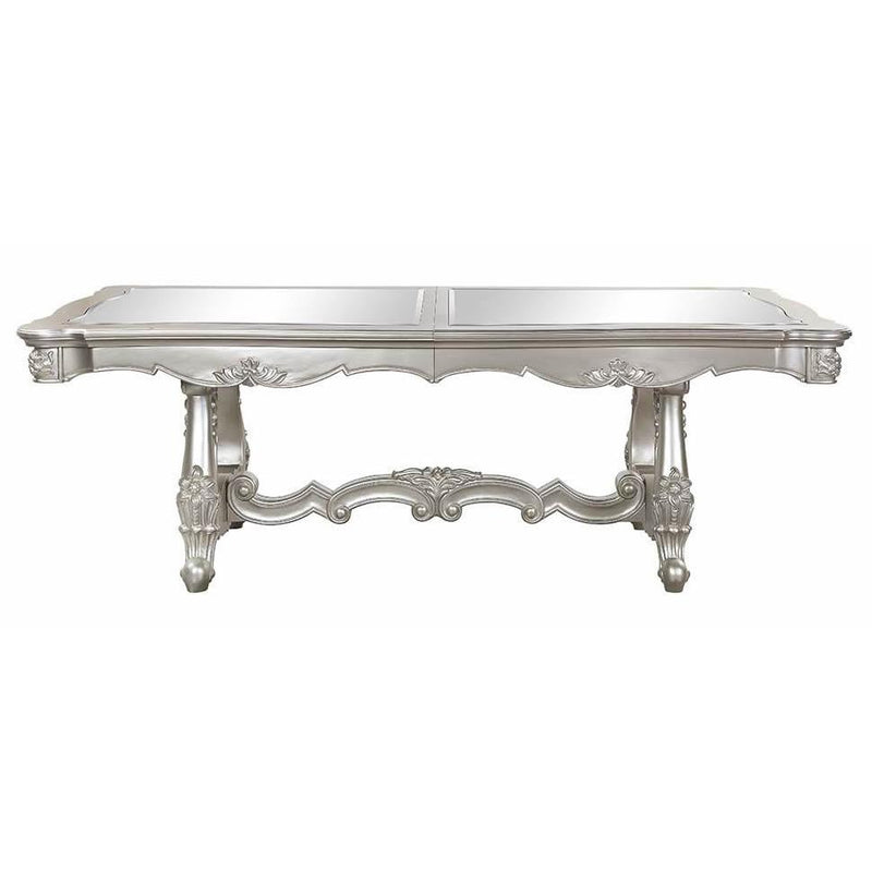 Acme Furniture Bently Dining Table with Pedestal Base DN01368 IMAGE 2