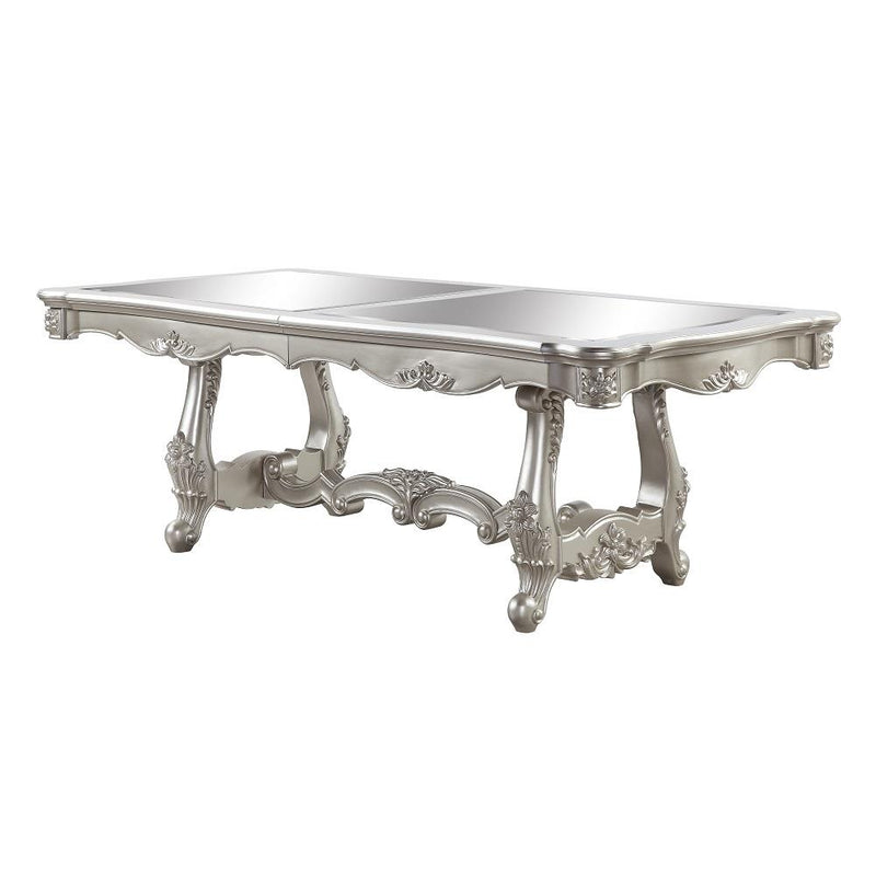 Acme Furniture Bently Dining Table with Pedestal Base DN01368 IMAGE 2