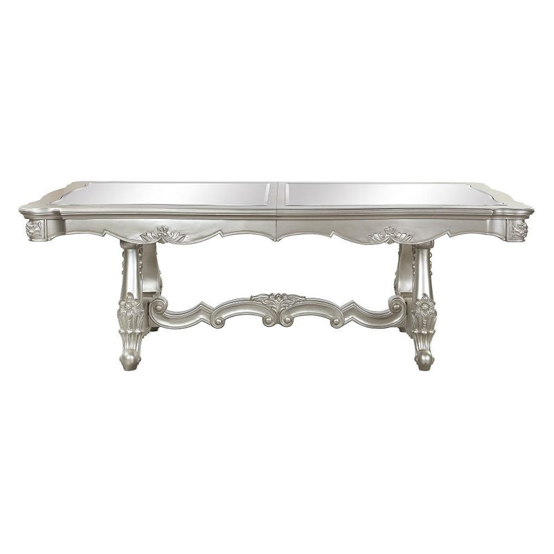 Acme Furniture Bently Dining Table with Pedestal Base DN01368 IMAGE 3