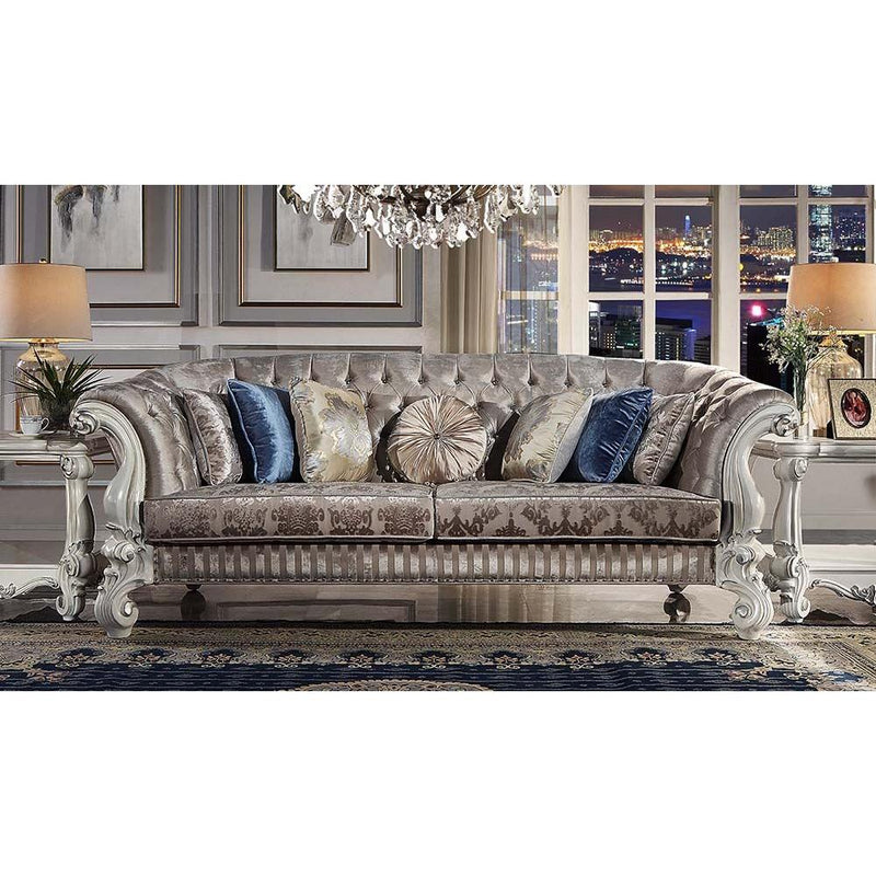 Acme Furniture Versailles Stationary Fabric Sofa LV01394 IMAGE 5