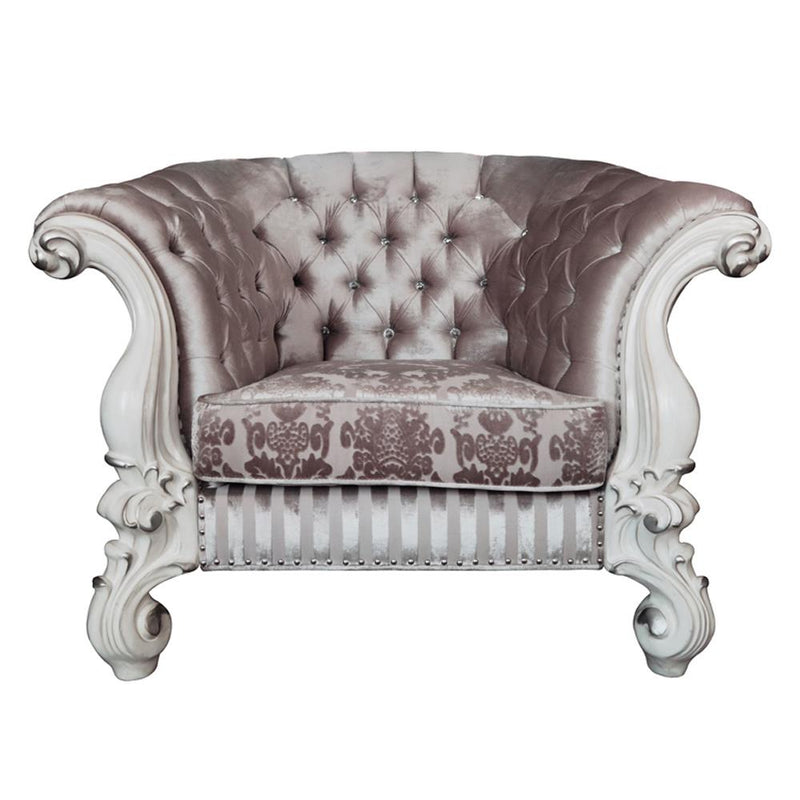 Acme Furniture Versailles Stationary Fabric Chair LV01396 IMAGE 3