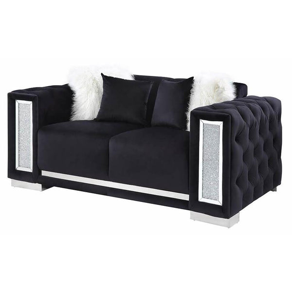 Acme Furniture Trislar Stationary Fabric Loveseat LV01398 IMAGE 1
