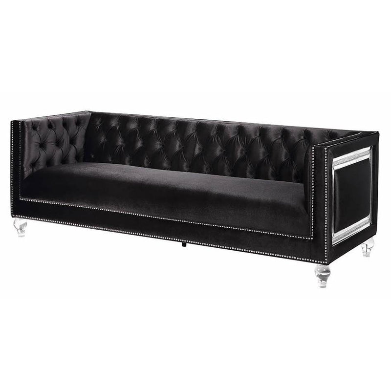 Acme Furniture Heibero Stationary Fabric Sofa LV01403 IMAGE 1