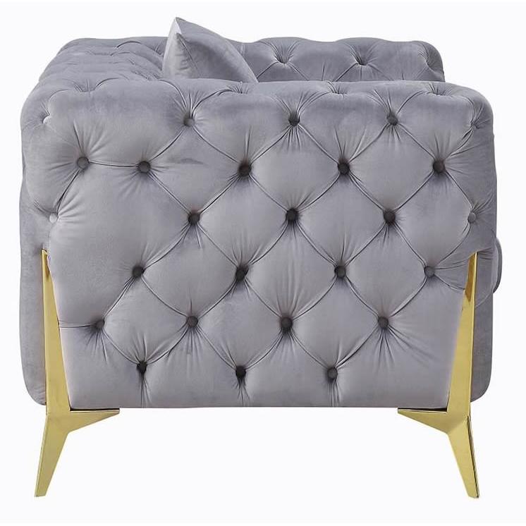 Acme Furniture Jelanea Stationary Fabric Sofa LV01406 IMAGE 3