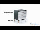 Acme Furniture Myles 3-Drawer Nightstand AC00842 EXTERNAL_VIDEO 1
